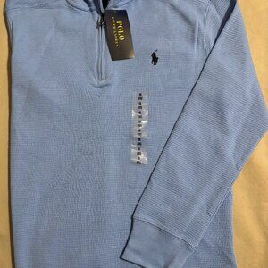 Polo Ralph Lauren Light Blue Long Sleeve Shirt Boys Size (S) 8